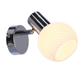 Wall lamp sconce 1X40W E14 chrome TURNO 91-94189