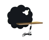 Raft iluminat cu LED 5W 4000K IQ Kids Sheep negru 21-85122