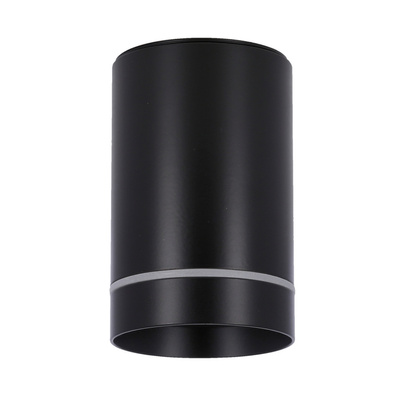 Plafonnier noir 15W GU10 Tube 2282787