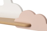 5W LED wall lamp for a child white and pink cloud with a shelf Cloud 21-76717