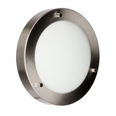 Plafoniera lampa baie nichel satinat IP44 40W G9 Aquila Candellux 12-69955