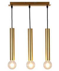 Lampa suspendata aurie 3xE27 284mm Dallas Ledea 50103037