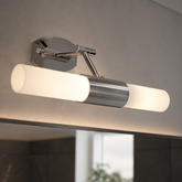 Kinkiet łazienkowy chrom regulowany nad lustro 2x40W E14 Jadet 22-27859