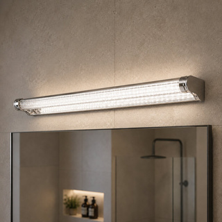 Badezimmer-Wandleuchte, Chromleuchte, 58 cm, LED, 9 W, kalt, Moderno Candellux 20-40794