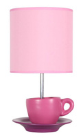 Lampa de masa dulap roz Cynka 41-34809