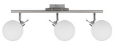 GHOST DECKENLAMPE SATIN 3X40W G9 WEISSER LAMPENSCHIRM