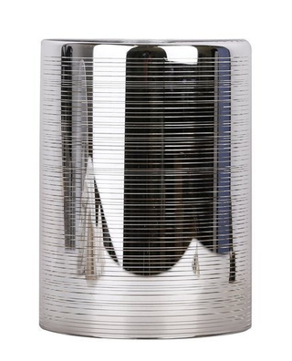 Abat-jour en verre chromé E27 pour lampes Cox Candellux 71-56061