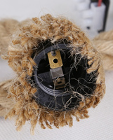 Suspension for the lamp E27 100cm brown cord 31-04888