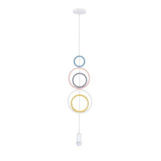 HOOPS 5 HANGING LAMP 1X20W E27 IQ KIDS MIX COLOR