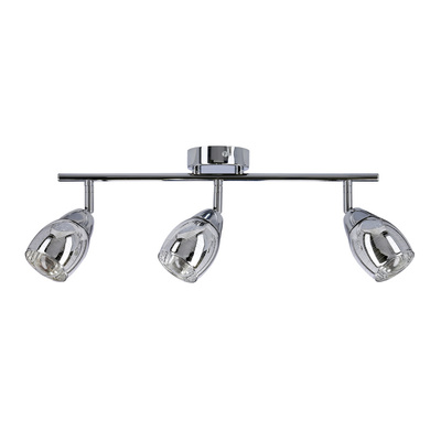 Bandă de perete 3X10W E14 LED crom MILTON 93-61294