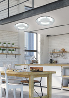 Silver plafond ceiling lamp 50cm LED Merle 98-66206