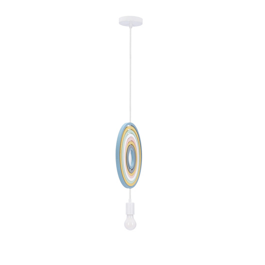 HOOPS 8 HÄNGELAMPE 1X20W E27 IQ KIDS MIX FARBE