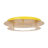 Goldene Deckenleuchte 40 cm LED Merle 98-66213