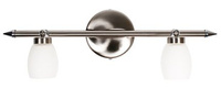 Plafoniera Candellux 92-73238 Olivia band 2X40W G9 nichel mat
