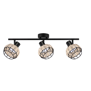 Lampa sufitowa Juicy listwa 3-punktowa do salonu