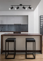 Black wall/ceiling lamp spot 4x15W Colly 94-01641