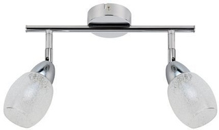 Lampa sufitowa RICO listwa regulowana 2-punktowa LED do kuchni metalowa