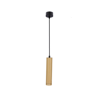 Lampe suspendue cadre en bois 25W GU10 25cm Tubo 31-78582