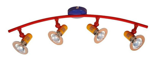 Plafoniera Candellux 34-01699 Baby spot strip 4X40W E14 