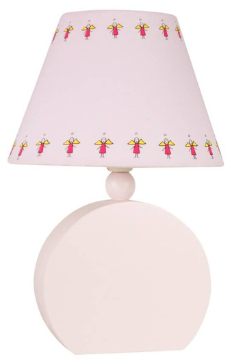 Lampka biurkowa Candellux 41-62485 Ofelia 1x40W E14 różowa