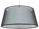 Hanging lamp 1xE27 45cm black CHARLIE 31-24824
