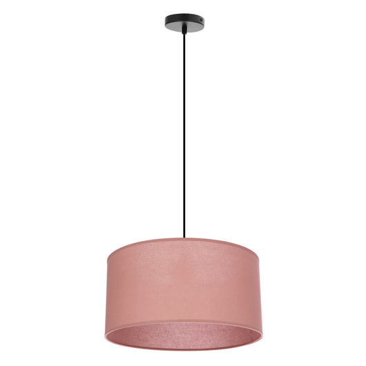 SHANTI pendant lamp black 1x40 E27 pink shade  31-38647