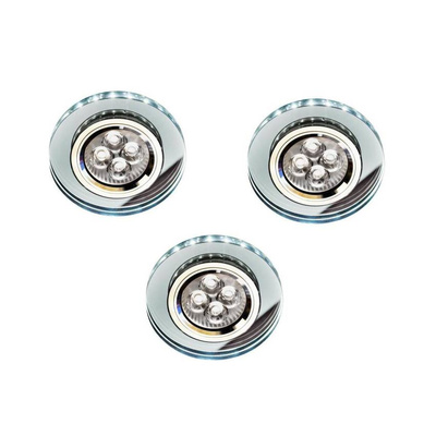 Plafonnier rond en verre 50W + LED blanche 2.1W SS-23 Candellux 99-54777