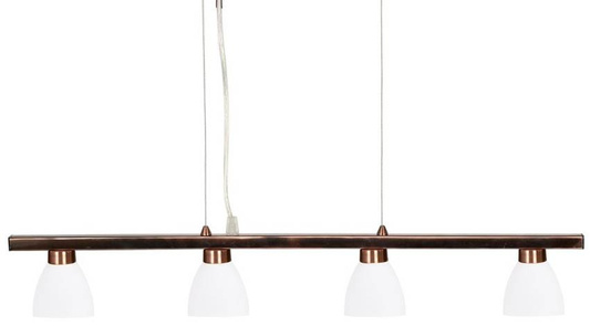 Dakota OVERHANG 4xG9 Copper White