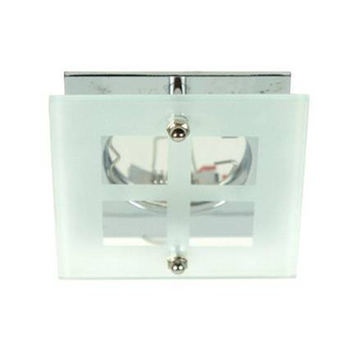 Quadratische Deckenleuchte Glas Chrom SZ-06 2229104