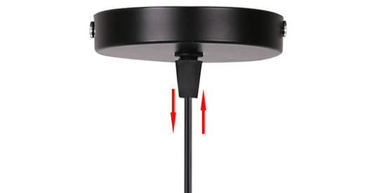 Hanging lamp 1xE27 glass black/brown Bistro 31-00569