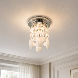 Plafon alb cu cristale MR16 50W SK-64 Candellux 2245150