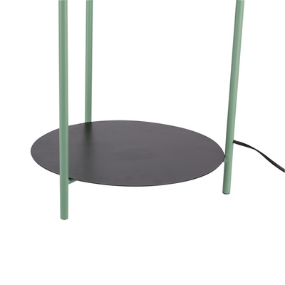 Walk 51-00033 lampadaire étagère noir et vert