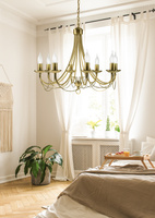 Lustre patiné 8xE14 60cm MUZA 38-69187