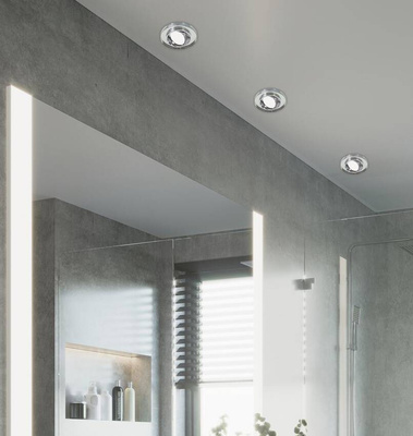 Ceiling Fixture Eyelet Candellux Ssu-15 Ch/Wh Mr16 Chrome