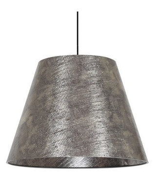 Lampa wisząca z abażurem Platino nowoczesna do salonu i jadalni złota