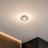 Deckenleuchte Aluminium satiniert quadratisch MR16 50W SA-06 Candellux 2224558