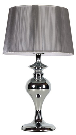 Lampe de chevet abat-jour fil d'argent Gillenia Candellux 41-11954