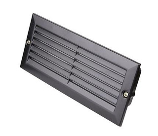 Wm-03 blk negru Corp de iluminat exterior încastrat de grădină IP44 2200302