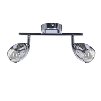 Wandlampenleiste 2X10W E14 LED Chrom MILTON 92-41265