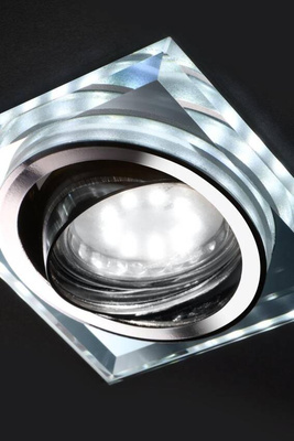 Tilting ceiling luminaire square white LED eyelet GU10 SSU-22 Candellux 2263045