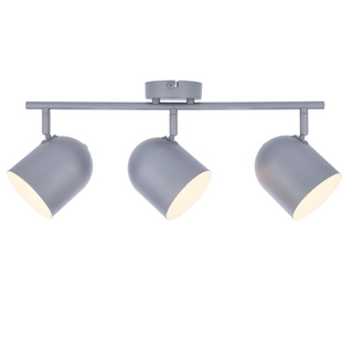 Lampa ścienna candellux azuro 93-63229 listwa e27 szary mat