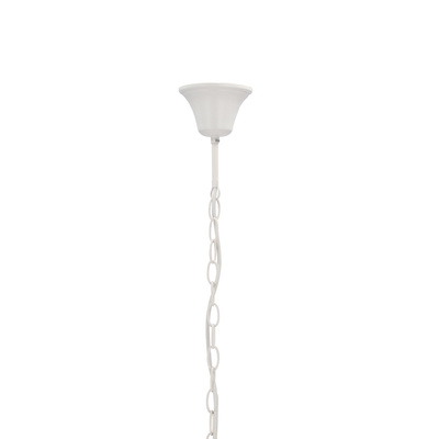 Candelabru alb suspendat 3xE14 Batley Ledea 50203109