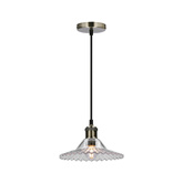 Glass hanging lamp 1xE27 Geneva Ledea 50101273