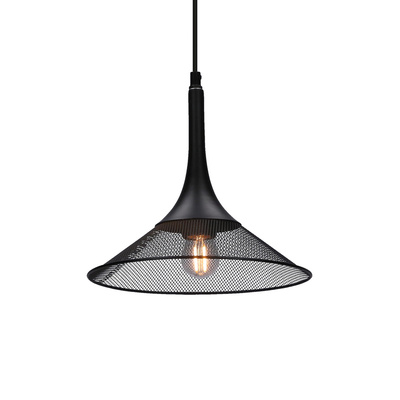 Hanging lamp black 25cm Kiruna S Ledea 50101205