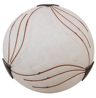 Deckenwandleuchte Glasdeckenleuchte 60W E27 Aga Candellux SB-3819