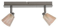Ceiling lamp Candellux 92-02788 Murano strip 2X40W G9 chrome