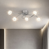 LED-Deckenleuchte 5x5W VINOLA 98-66039 CHROM 3000K