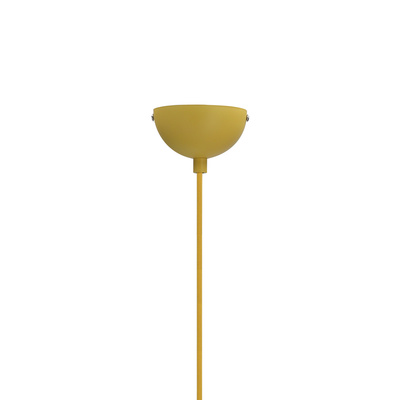 Yellow grey pendant lamp E27 Falun Ledea 50101149