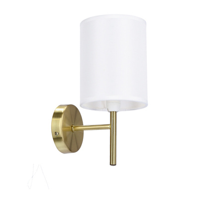 Wall lamp white/patina wall lamp Yan 21-45386
