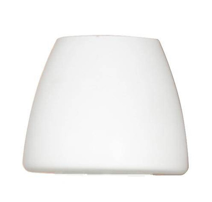 Abat-jour en verre blanc G9 Togo 71-76901